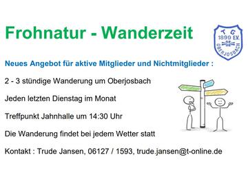 Wandern mit der Turngemeinde