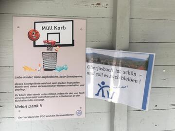 Sportplatz-Pflegeaktion