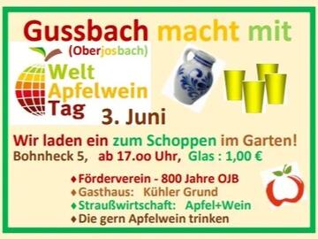 Welt-Apfelweintag 2024