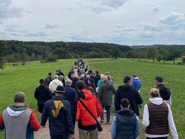 Trassenbegehung Rhein-Main-Link