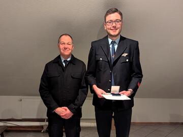Ehrung mit Floriansmedaille