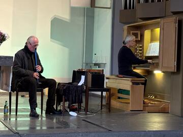 Whistles und Orgel