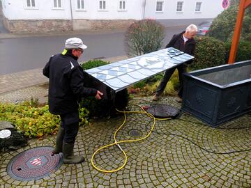 Neue Brunnenabdeckung 2025