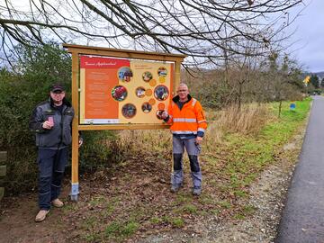 Infotafel "Apfelwein"
