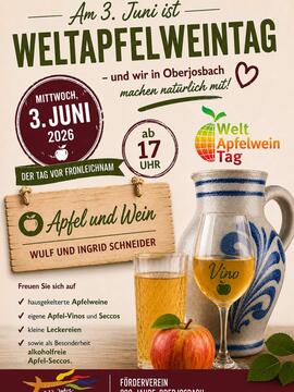 Weltapfelweintag 2026