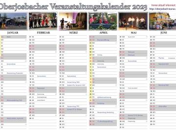 Veranstaltungskalender 2023