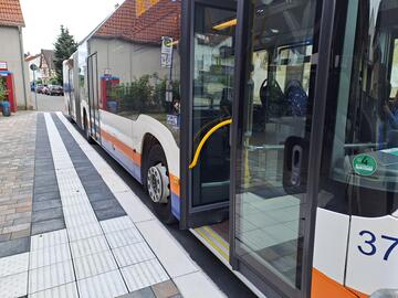 Barrierefreier Umbau der Bushaltestelle 2026